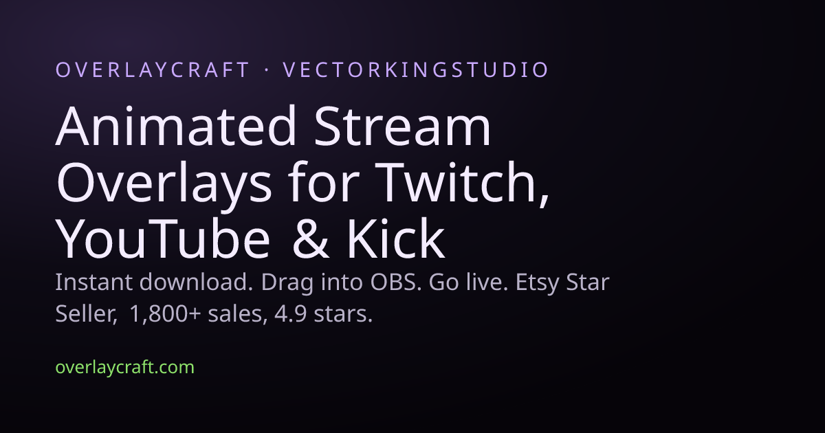 Stream Color Palette Generator - Overlay & Brand Colors · OverlayCraft